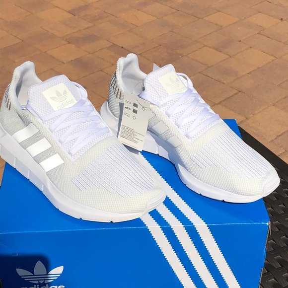 adidas Swift Run Women's White Trainers - Picture 6 of 15